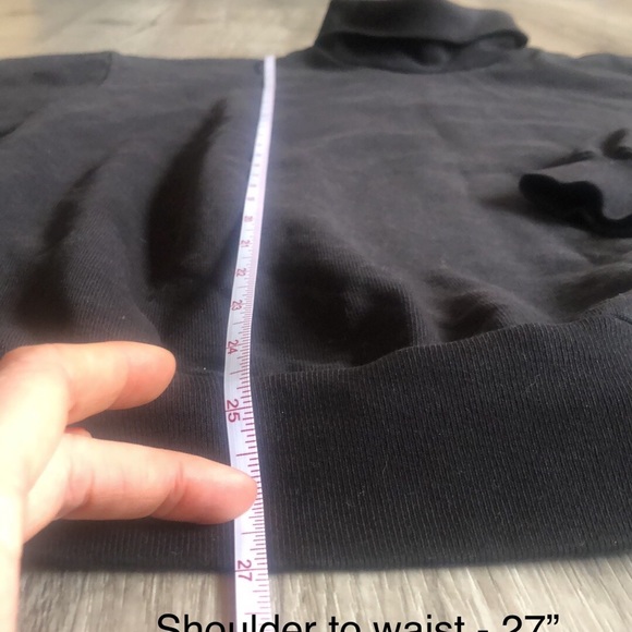 COPY - 14 OZ HEAVY FLEECE TURTLENECK SWEATSHIRT *NWOT* - Picture 5 of 7